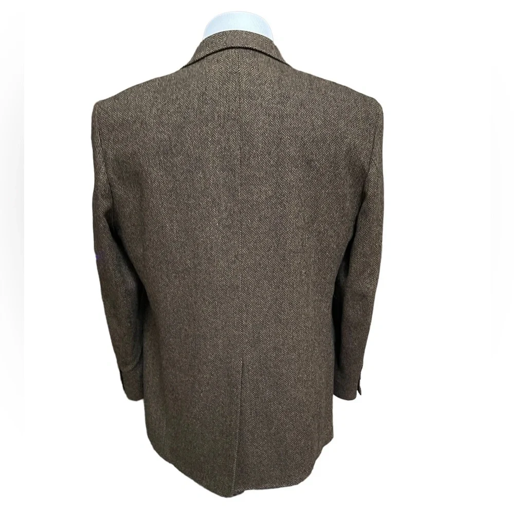 Vintage by Towncraft‎ Two Button Tweed Wool Blazer Sport Jacket Size: 42R